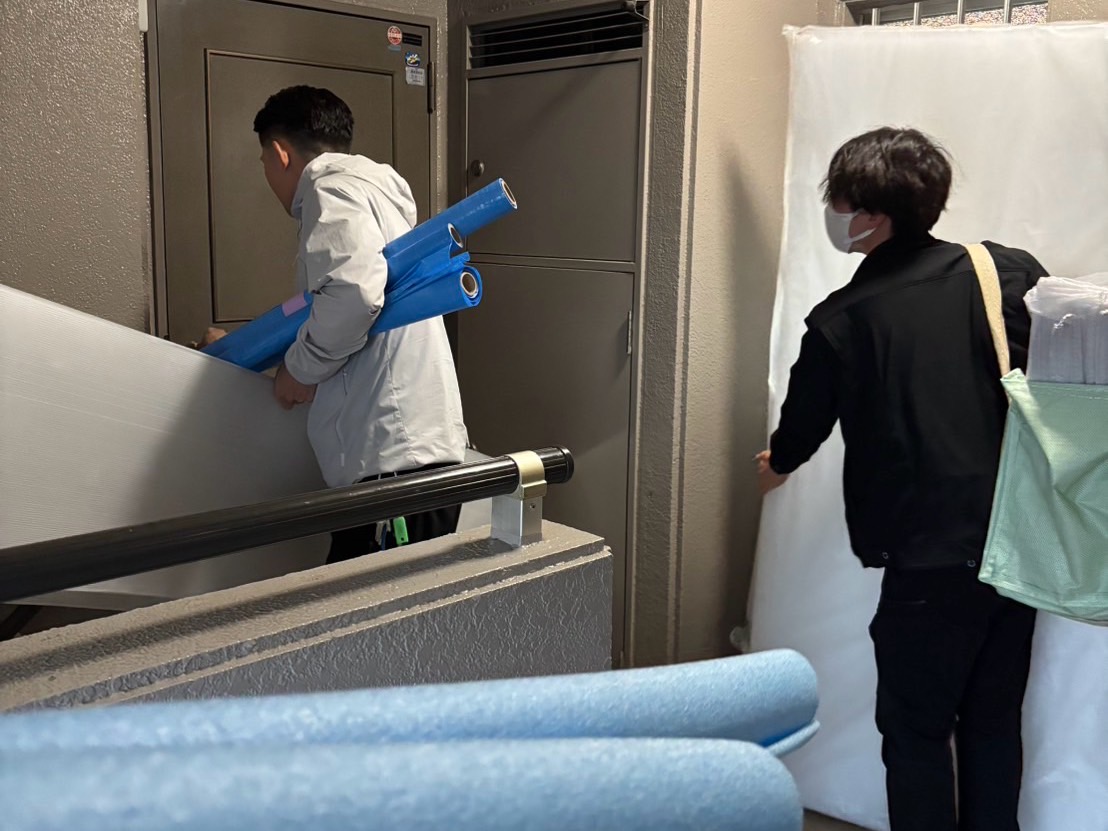 🛠️養生作業の様子をご紹介! 画像