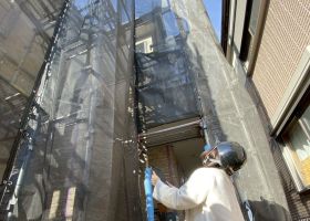 屋根塗装の現場へ進捗確認👀🏠🎨 アイキャッチ画像