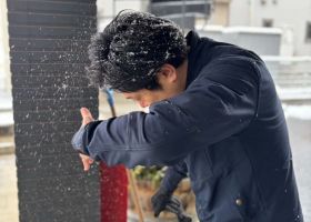 ❄️今朝は雪景色でした☃️ アイキャッチ画像