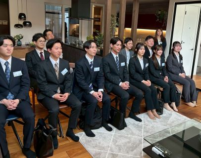 【おうちPARKグループ　2026年度　入社式】 アイキャッチ画像