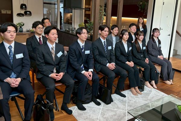 【おうちPARKグループ　2026年度　入社式】 アイキャッチ画像